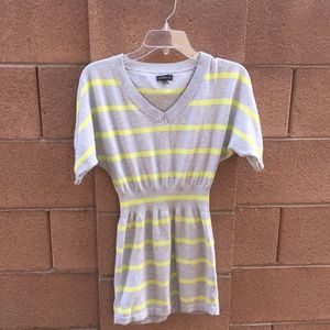 Express XS  tunic light sweater dress